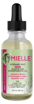 Obrázok produktu pre Mielle Rosemary Mint Light Scalp & Hair Strengthening Oil Vlasový olej na posilnenie vlasov 59 ml
