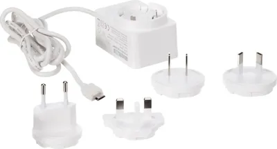 Produktbild von HQ-Power Kompaktes Ladegerät mit micro-USB-Anschluss, mit 4 Reisesteckern, geeignet für Australien,