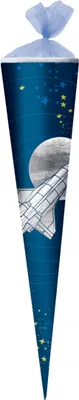 Produktbild von Herlitz Schultüte / Zuckertüte / 70cm / rund / "Raumschiff"
