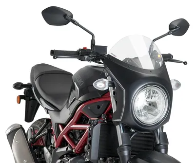 Produktbild von Windschild Puig Retro-Halbverkleidung mit ABE für Suzuki SV650 Bj. 2016 - 2026