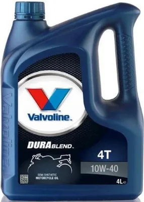Produktbild von Valvoline DuraBlend 4T für 10W-40 4 Liter Motoröl Motorenöl Teilsynthetisch Öl Motorradöl Motorbike