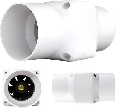 Produktbild von Rohrventilator 50 mm, für Badezimmer, 36 m³/h, ABS, 9 W