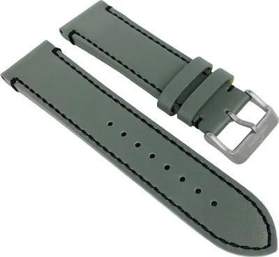 Produktbild von Adora Nautic AN2152 > Uhrenarmband 24mm Leder grau > AN2153