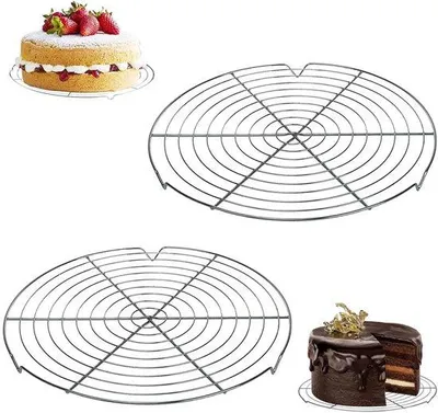 Immagine prodotto di Raffredda-torte rotondo in acciaio inossidabile, 30 cm