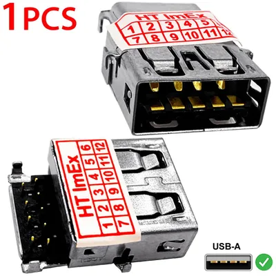 Produktbild von Ersatz Adapter USB 3.0 Buchse anschluss für HP 15-bs053ng, 15-bs023ng, 15-bs105ng, 15-bs133ng, 15-bs528ur, 15-bs590nd