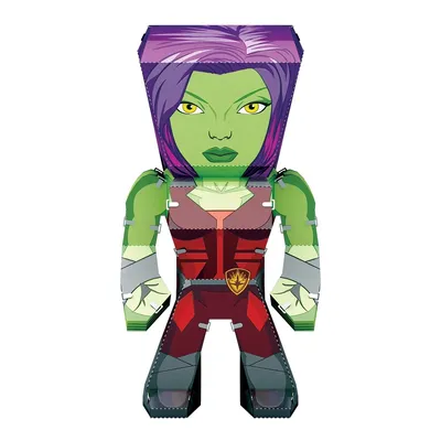 Zdjęcie produktu dla Metal Earth Gamora, Zestaw do budowania, Metal