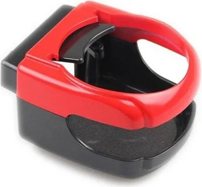Immagine prodotto di Portabicchieri per griglia di ventilazione auto rosso