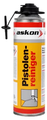 Produktbild von Askon PolyurethanSchaumpistolenreiniger 500 ml mit Adapter für frischen PolyurethanSchaum