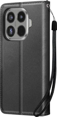 Obrázek produktu pro Avizar, peněženkové pouzdro Xiaomi 15T Pro s poutkem a držákem na karty, černé