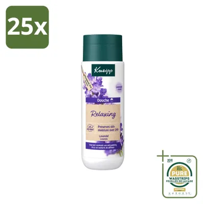 Produktbild von 25 x Kneipp Douchegel Relaxing - Lavendel - 200 ml - Vorratspackung - 25 Stücke