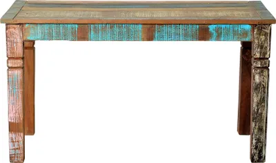 Produktbild von SIT Möbel Esstisch aus recyceltem Altholz | bunt lackiert | B 140 x T 70 x H 76 cm | 09114-98 | Serie RIVERBOAT