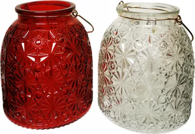 Obrázok produktu pre Dekoratívny sklenený svietnik 17 cm