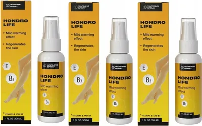 Obrázek produktu pro 3x HondroLife bylinný sprej - Vaše odpověď na bolest kloubů 30 ml