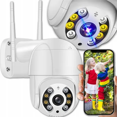 Produktbild von Outdoor Ip Kamera Wifi Full Hd 2Mp Drehbar 355° Zoom 4X Bewegungserkennung