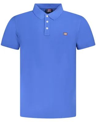Immagine prodotto di Norwegen 1963 Blaues Kurzarm-Poloshirt Für Herren