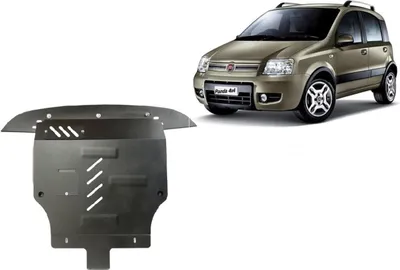 Produktbild von Stahl Unterfahrschutz für Motor Fiat Panda 4x4