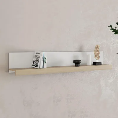 Immagine prodotto di Ollol - Mensola, 150x22x24h cm Bianco, un Ripiano