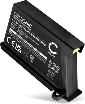 Produktbild von CELLONIC 1x Akku für Staubsauger Kompatibel mit LG HomBot VPARQUET, HomBot VR5902LVM, HomBot VR64702LVMB, EAC62218202 - (2600mah, 14.4V)