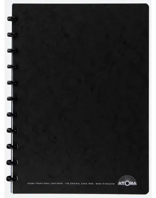 Immagine prodotto di Atoma – Registro delle riunioni, formato A4, nero, quadrettato 5 mm