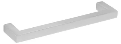 Produktbild von Griff für Möbel aus Edelstahl, Lochabstand 128 mm, gebürsteter Edelstahl