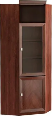 Produktbild von Eckvitrine Schrankvitrine Sammlerschrank Vitrinenschrank Regalvitrine