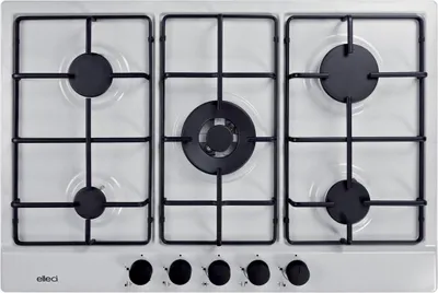 Immagine prodotto di Elleci Style 75 G68 piano cottura Bianco Da incasso 75 cm Gas 5 Fornelli