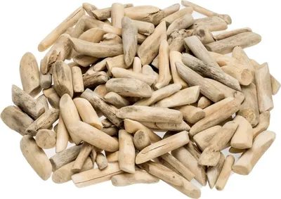 Produktbild von Treibholz, getrommelt,  Größe ca. 3-7cm, Packung mit ca. 0,5kg | Drift Wood
