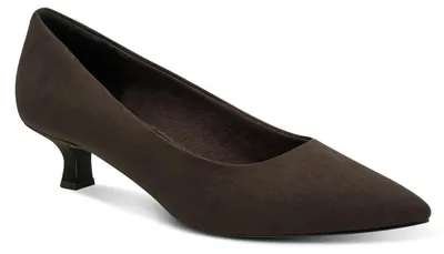 Produktbild von MARCO TOZZI Damen Kitten-Heel Pumps mit spitzer Kappe 2-22301-44, Größe:41 EU, Farbe:Braun