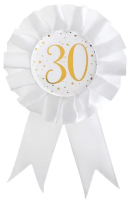 Produktbild von Anstecker / Rosette 30. Geburtstag
