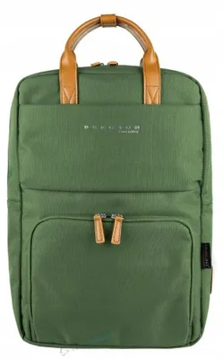 Produktbild von Bergson Citypulse 14L Rucksack mit Laptopfach als Handgepäck, Grün
