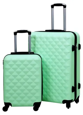 Produktbild von Hartschalen-Trolley-Set in Minzgrün, 2 Stück