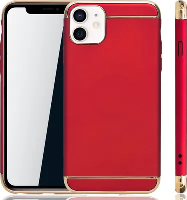 Zdjęcie produktu dla Etui ochronne na telefon komórkowy Apple iPhone 12 mini Bumper Hard Cover Red