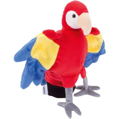 Immagine prodotto di Beleduc 40131 - Marionetta a mano pappagallo, 22 cm
