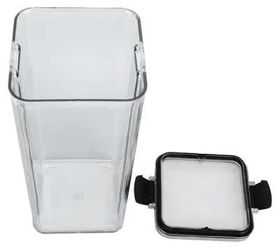 Obrázok produktu pre Ukladacia nádoba do kuchyne, priehľadná, vhodná na skladovanie potravín, bez BPA, nádoba na múku, cukor, obilniny, fazuľu, objem 1800 ml