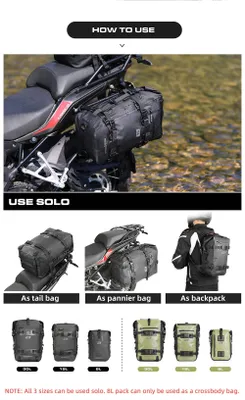 Obrázek produktu pro Rhinowalk brašna na motorku 15L RW-MT2215