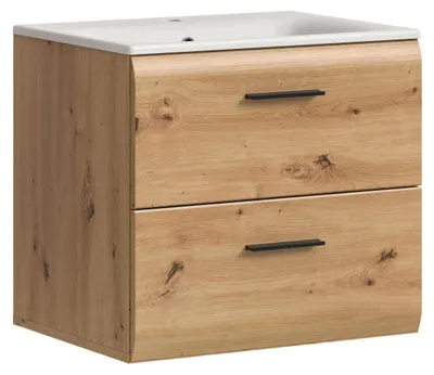 Productafbeelding van Wastafel Ice, inclusief wasbak | Artisan eikenhout