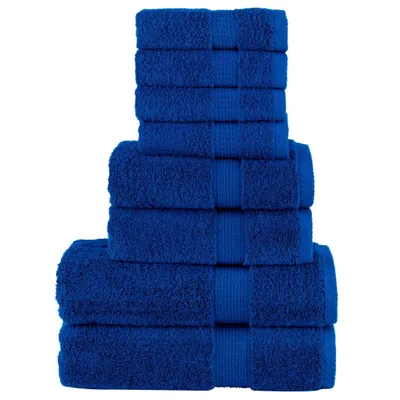 Produktbild von "im  " 8 tlg. Premium-Handtuch-Set SOLUND Blau 600 g/m² - Duschtücher CC430