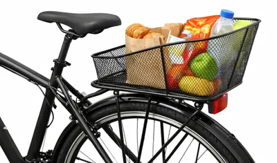 Produktbild von Fahrradkorb hinten 46x30 Schultaschenkorb Halter Gepäckträgerkorb Fahrrad Korb