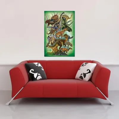 Immagine prodotto di Didattica - Educazione - Poster - Dinosauri - Erbivori + 1 poster di dimensioni 61x91,5 cm