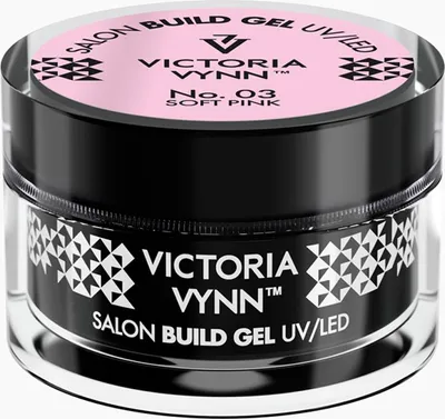 A product shot of a jar of Victoria Vynn Build Gel UV/LED.