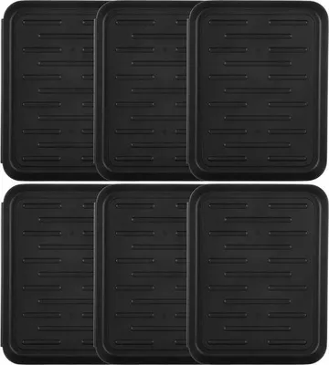 Produktbild von Famanu Schuhablage Set - 6 Stück, wasserdicht, 35 x 27 x 3 cm