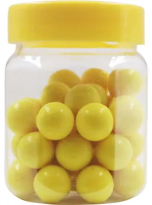 Produktbild von EDUPLAY 370165 40 gelbe Perlen zu Perlenbild-Baukasten, gelb