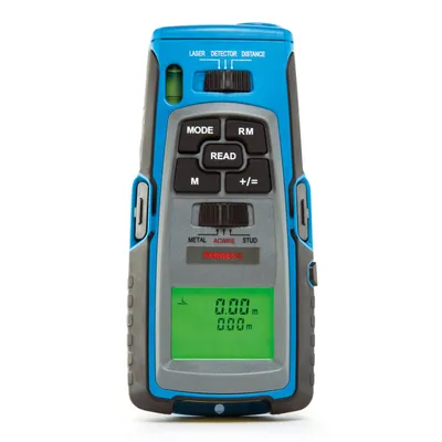 Produktbild von Ferrex 5in1 Multifunktionsdetektor LCD Display inkl. 9V Blockbatterie blau
