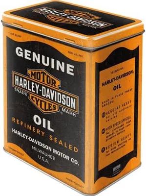 Produktbild von Nostalgic-Art - Vorratsdose L - Harley-Davidson - Genuine Oil