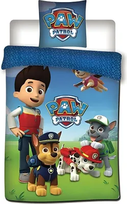 Produktbild von Pat Patrouille Wendebettwäsche - Ryder, Chase, Marcus, Rocky und Stella