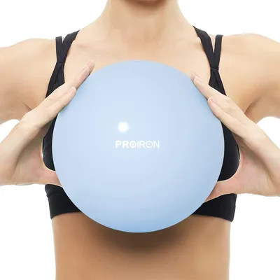 Zdjęcie produktu dla mini pilka do pilatesu 25 cm PROIRON niebieska