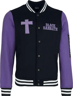 Produktbild von Black Sabbath Collegejacke Herren Lord of this World Varsity Jacket multicolor L
