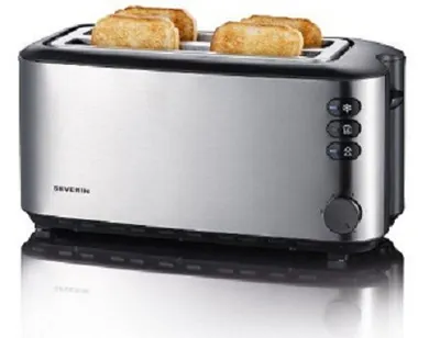 Produktbild von SEVERIN Toaster Küchengeräte Automatik Toaster 1400 W Kompakt vielseitig Haushalt