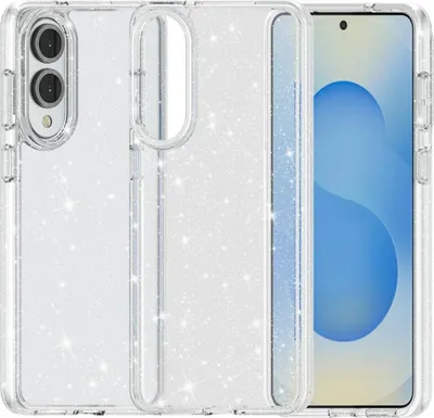 Produktbild von Samsung Galaxy S25 Edge Hülle - Coverup Glitzer TPU Back Cover - Transparent