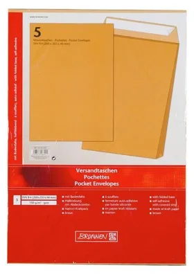 Zdjęcie produktu dla Brunnen 10-53 457, B4 (250 x 353 mm), Brązowy, B4 (250 x 353 mm), 130 g/m², ISO 269, 250 mm